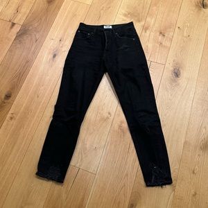 Black Agolde jeans